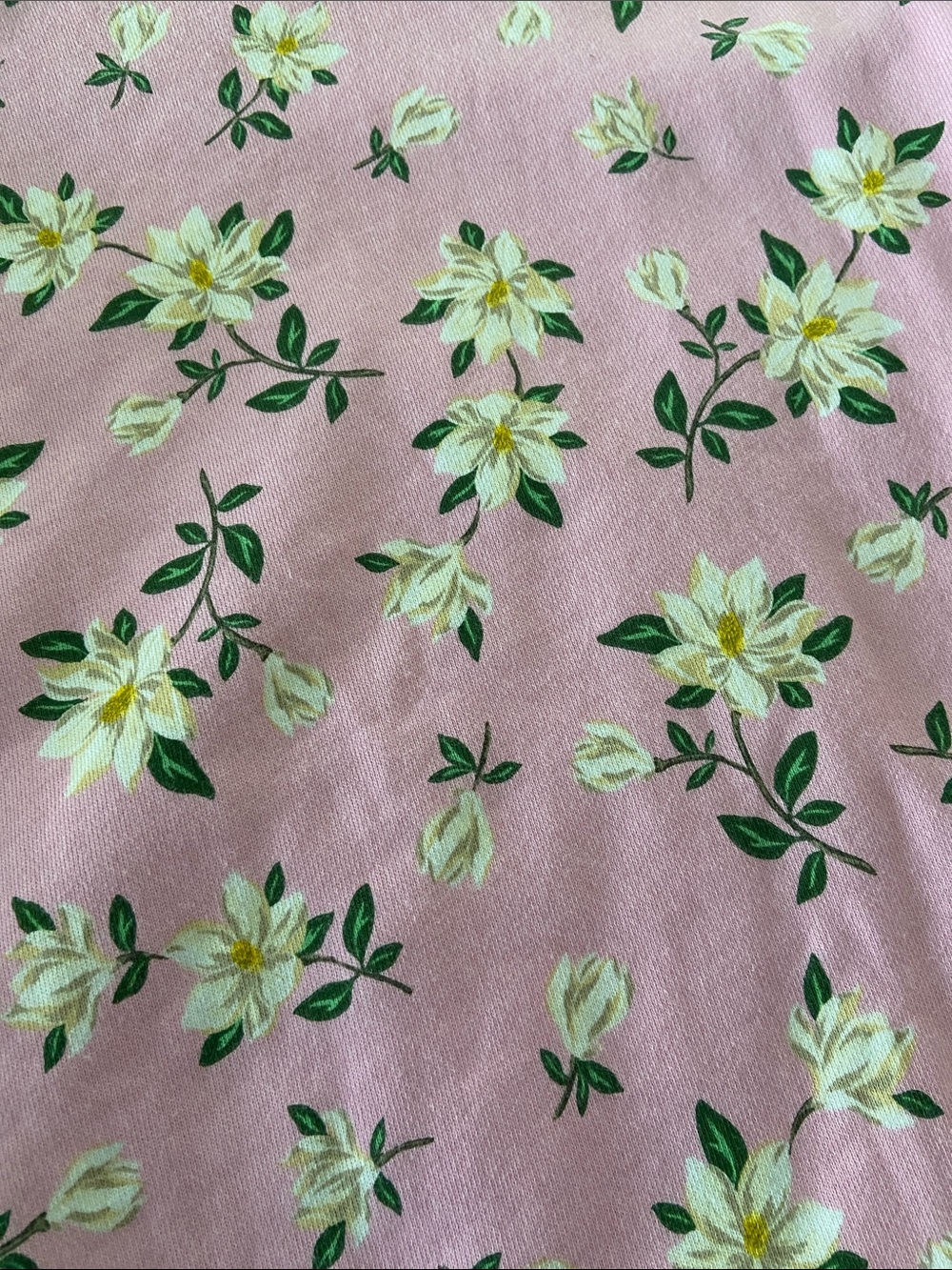 Draper James Pink Floral Long-Sleeve Sweatshirt